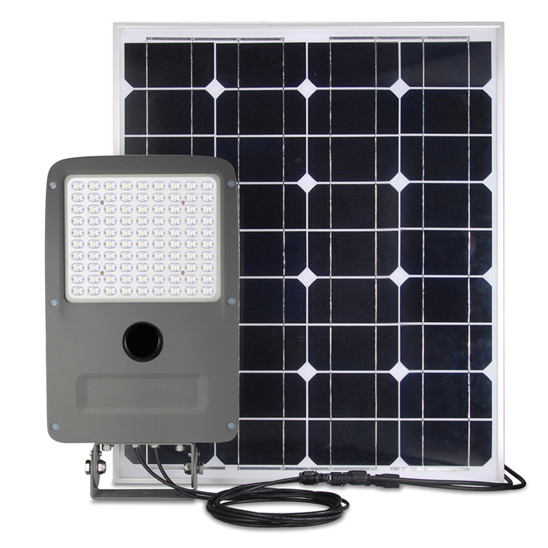 ALPHA | Solar Billboard Light | 40 Watt | 5500 Lumens | 5000K | Yoke Mount | IP67 | 3 Years Warranty - 1