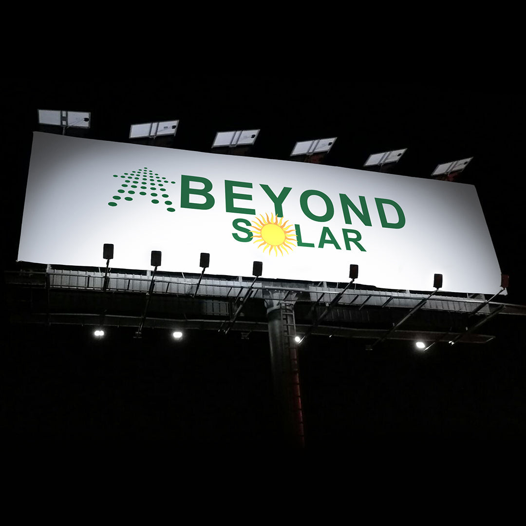ALPHA | Solar Billboard Light | 50 Watt | 6200 Lumens | 5000K | Pole Mount | IP67 | 3 Years Warranty - 9