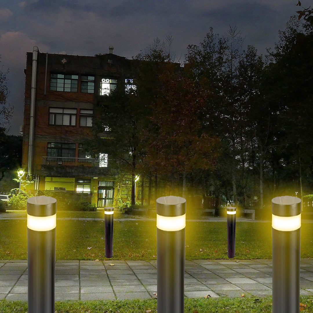 TITAN | Solar Bollard Light | 1.8 Watt | 250 Lumens | 5000K | Black Housing | Pathway Lighting | Garden Light | Solar Post Top Light | 5 Years Warranty - 3