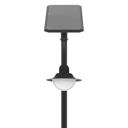CAPE | Solar Street Pole Light | 20 Watt | 3000 Lumens | 5000K | Black Housing | Pathway Lighting | Garden Light | Solar Post Top CAPE Light | 5 Years Warranty - 3