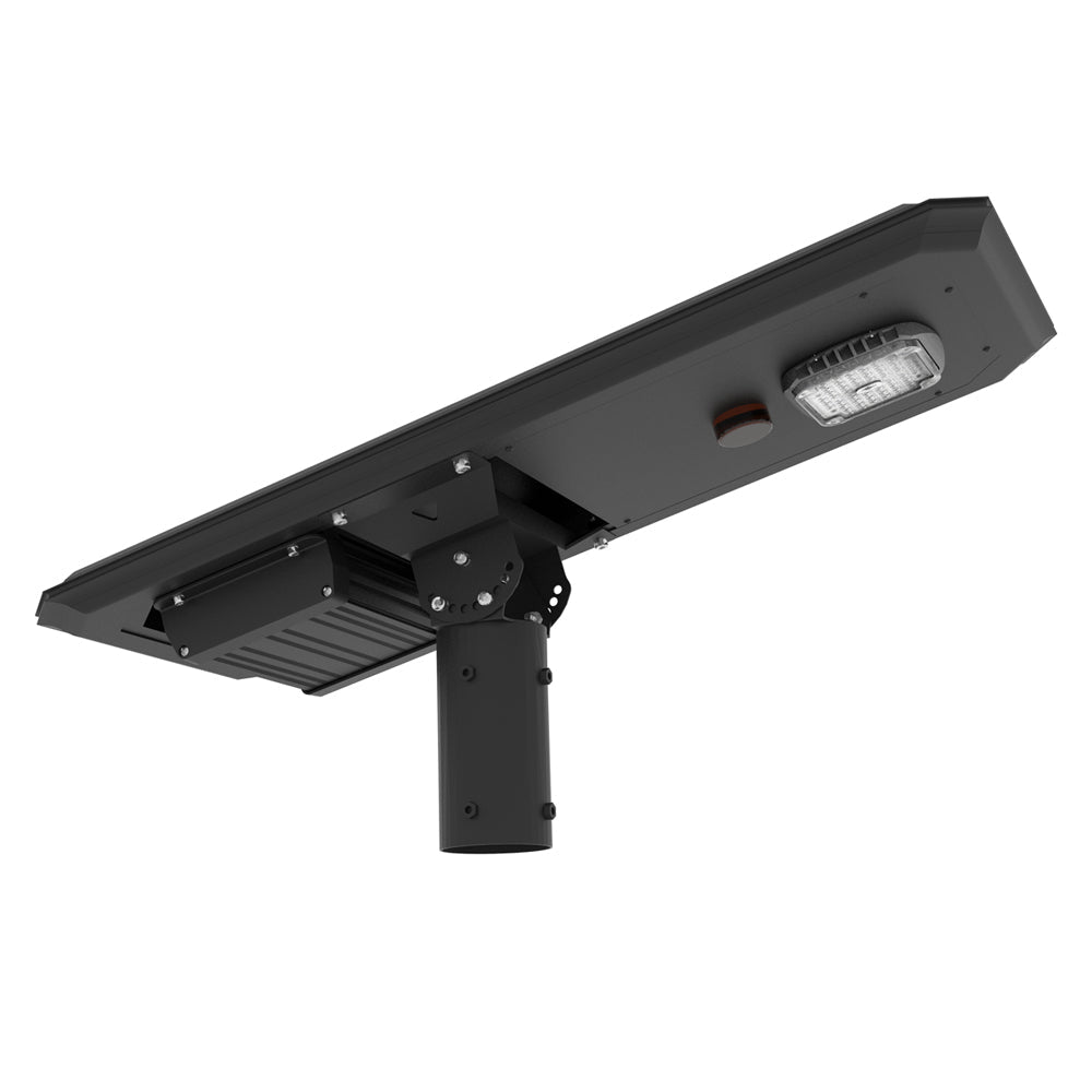 POLLUX | Solar LED Street Light | 20 Watt | 2800 Lumens | 5000K | Parking Lot Light | Solar All in One Pro Street Light | 5 Years Warranty - 1