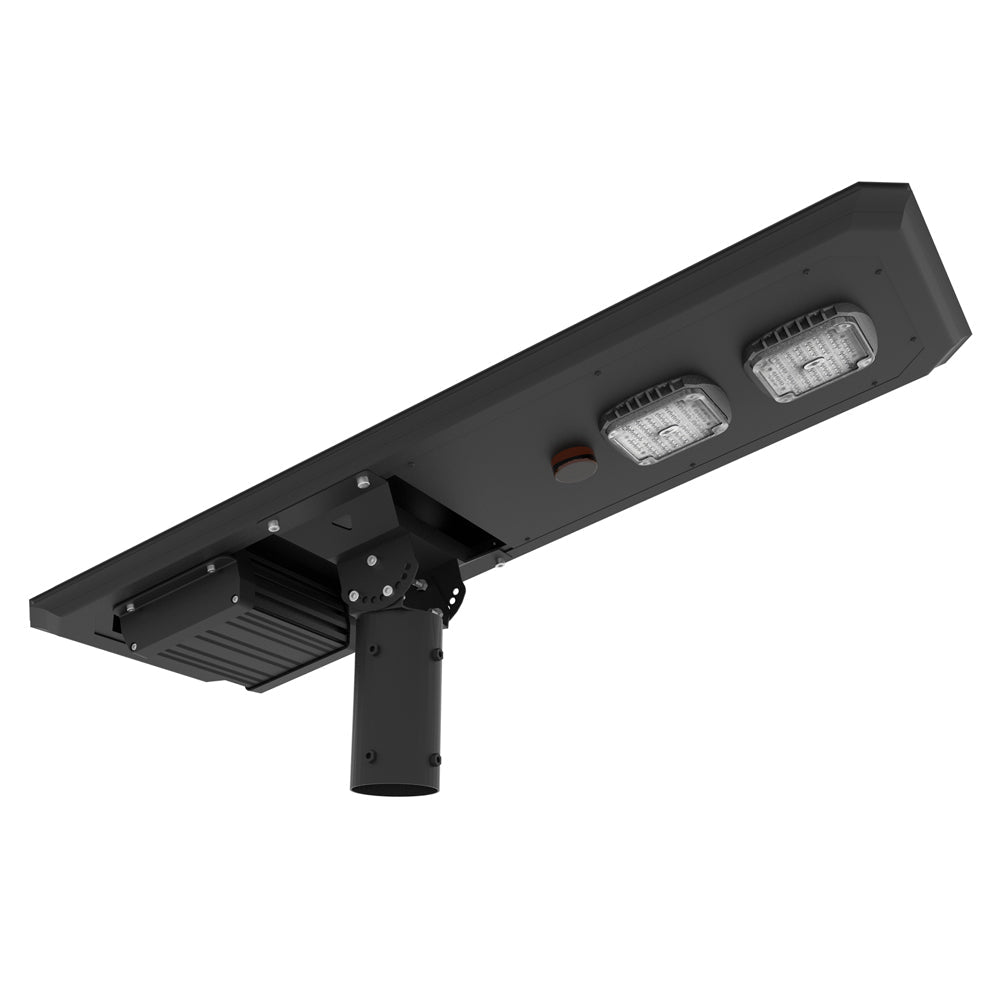 POLLUX | Solar LED Street Light | 40 Watt | 5600 Lumens | 5000K | Parking Lot Light | Solar All in One Pro Street Light | 5 Years Warranty - 1