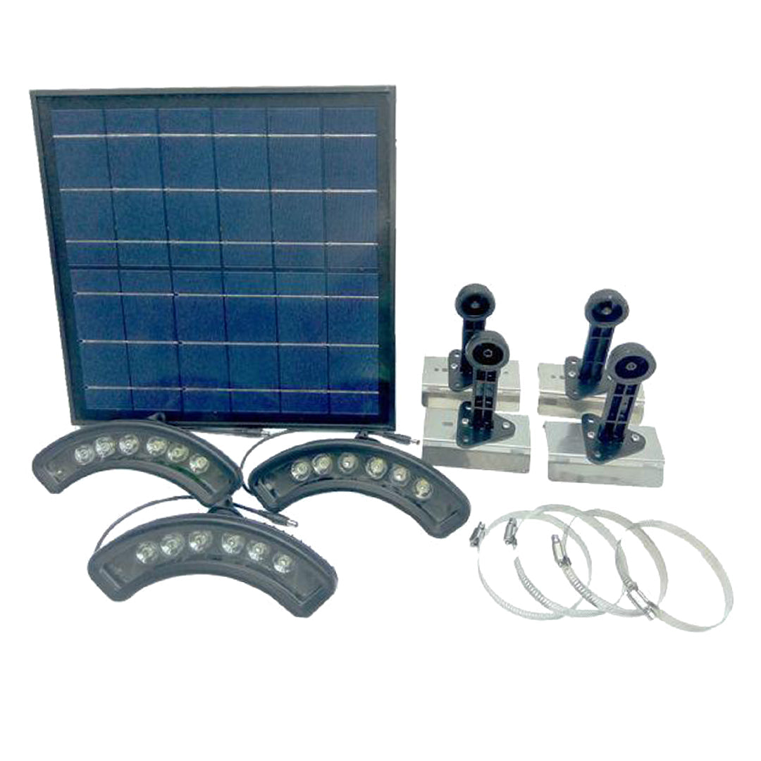 APOLLO | Solar Flag Pole Light | 18 Watt | 1980 Lumens | 6000K | 1 Years Warranty - 8