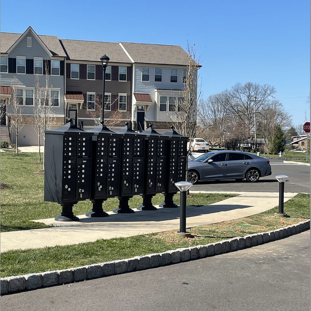 VANDAL | Solar Bollard Light | 5 Watt | 560 Lumens | 5000K | Black Housing | Pathway Lighting | Landscape Light | Solar Vandal Resistant Bollard Light | 5 Years Warranty - Beyond Solar